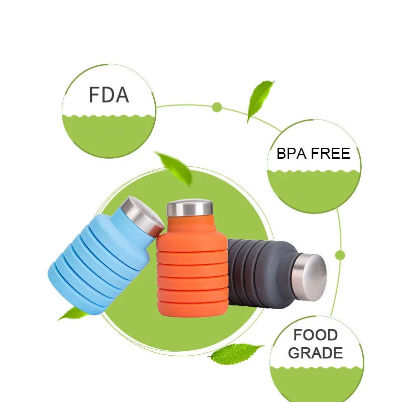 Collapsible Water Bottle by Anti Spier
