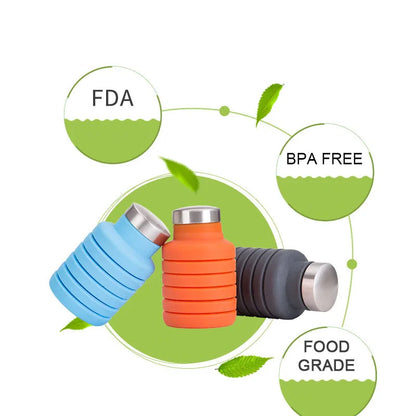 Collapsible Water Bottle by Anti Spier