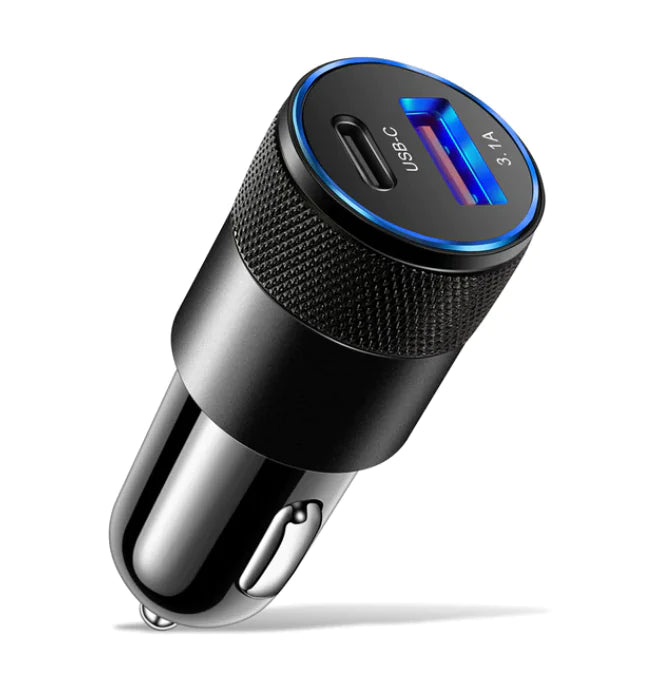 Metal Alloy Car Charger by Anti Spier