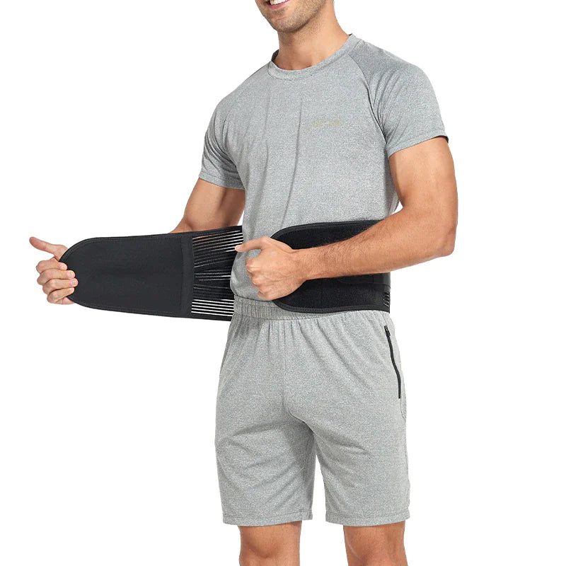 Adjustable Lower Back Brace Lumbar Support Waist Belt For Men Women Pain Relief by Anti Spier