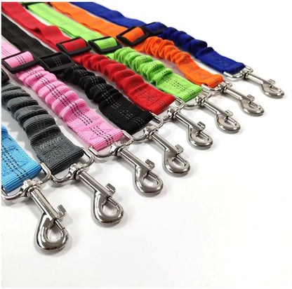 Car Safety Belt Pet Reflective Leash by Anti Spier