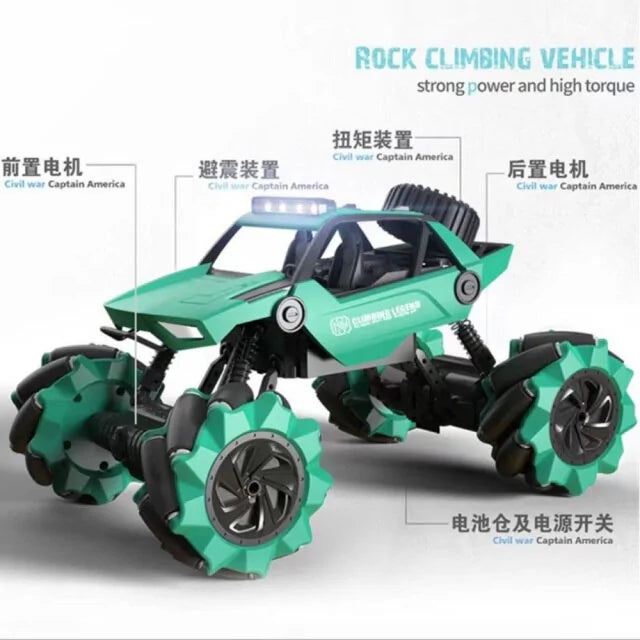 Off-Road Four-Wheel Drive RC Car by Anti Spier