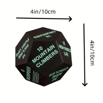 Exercise Dice Fun Games by Anti Spier