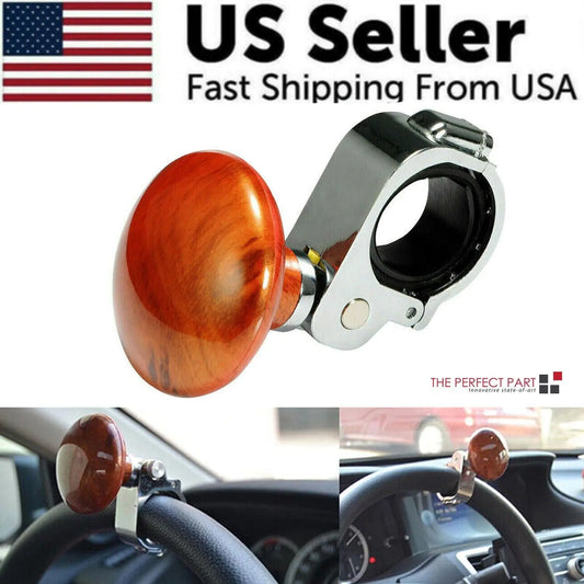 Steering Wheel Spinner Knob Handle Universal Heavy Duty Suicide Car Truck Power by Anti Spier