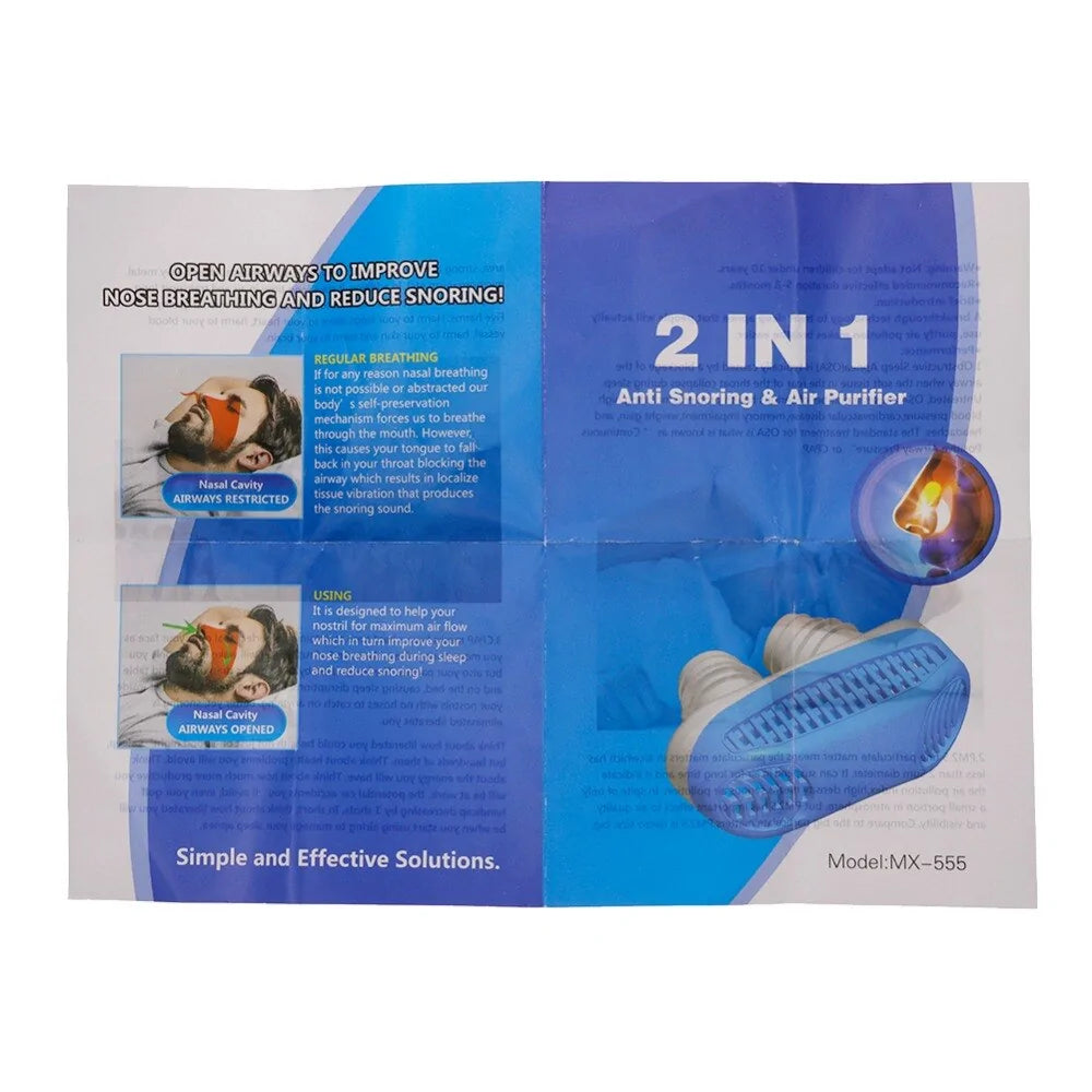 Silicone Anti Snore Nasal Dilators Apnea Aid Device by Anti Spier