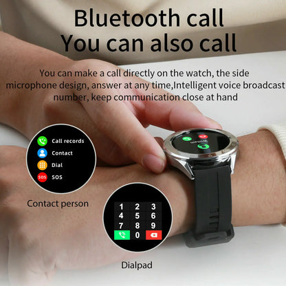 Waterproof Bluetooth Smart Watch Phone Mate Heart Rate Tracker For iOS Android by Anti Spier