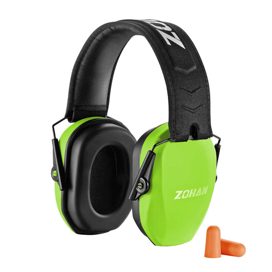 ZOHAN EM018 Shooting Ear Protection Noise Cancelling Safety Muffs NRR 27dB Hearing Protection for Shooting Hunting Mowing by Anti Spier