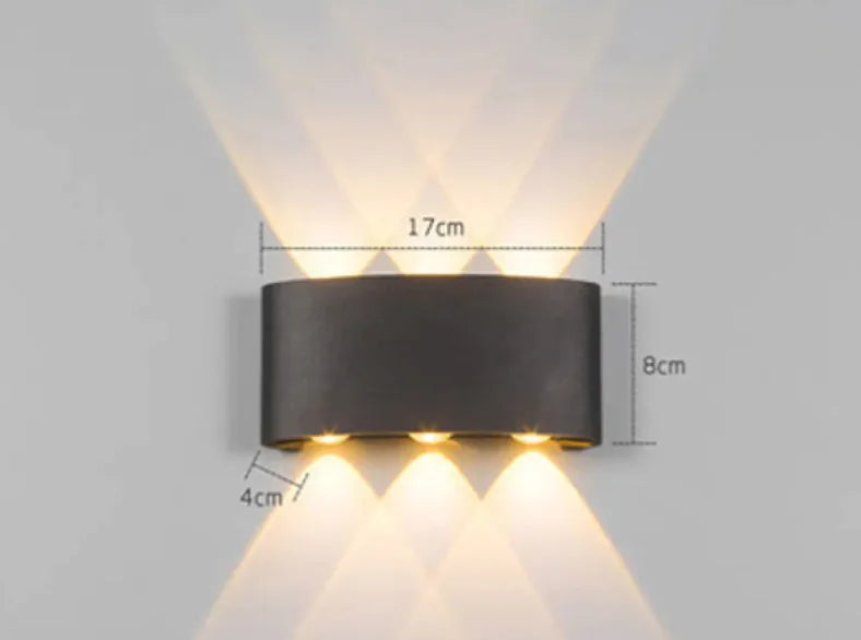 Waterproof LED Wall Lamp for Indoor & Outdoor by Anti Spier