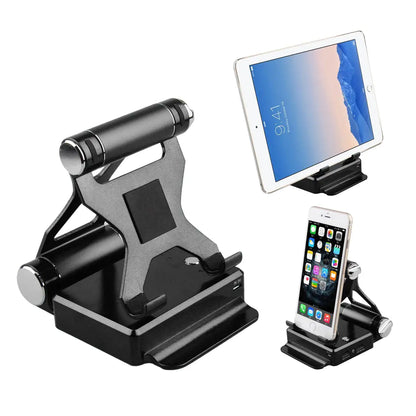 Podium Style Stand With Extended Battery Up To 200% For iPad, iPhone And Other Smart Gadgets by Anti Spier