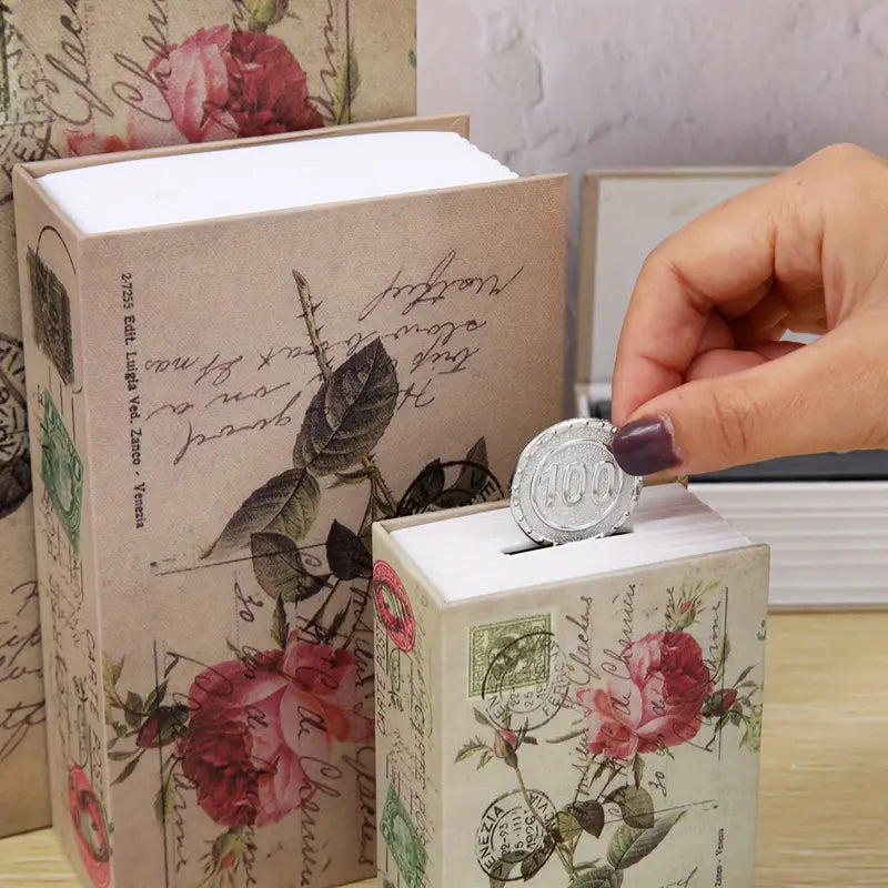 1PC Portable Key Safe, Hidden Book Dictionary Money Box, Savings Box, Coin Box, Home Safe, Secret Storage Box, Money Box, Savings Box, Store Jewelry Valuables by Anti Spier