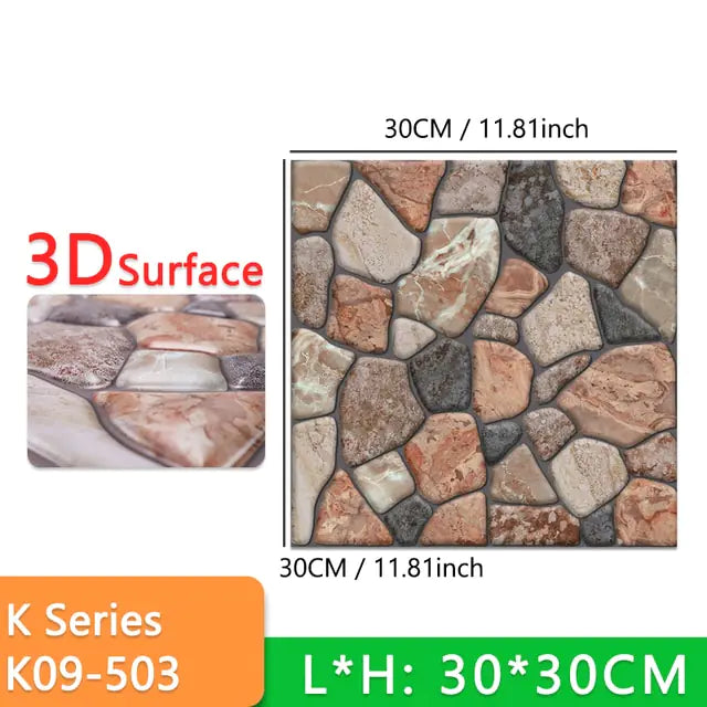Thick Self-Adhesive Marble Floor Stickers by Anti Spier