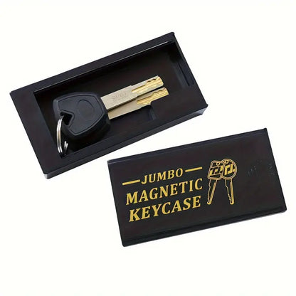 1pc Jumbo Magnetic Keycase - Durable, Secure Spare Key Holder for Cars, RVs, Boats, Homes & Airbnb - Emergency Situations by Anti Spier
