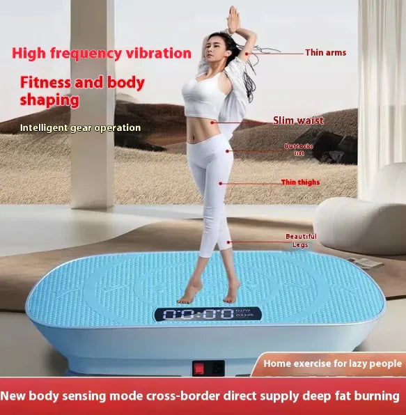 Fitness Vibration Plate Exercise Machine by Anti Spier