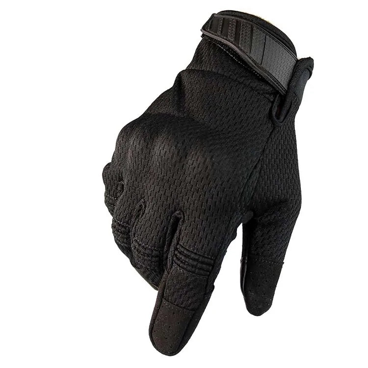 Men Breathable Full Finger Gloves by Anti Spier