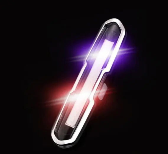 USB Rechargeable Bicycle Tail Light for Night Riding by Anti Spier