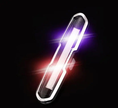 USB Rechargeable Bicycle Tail Light for Night Riding by Anti Spier