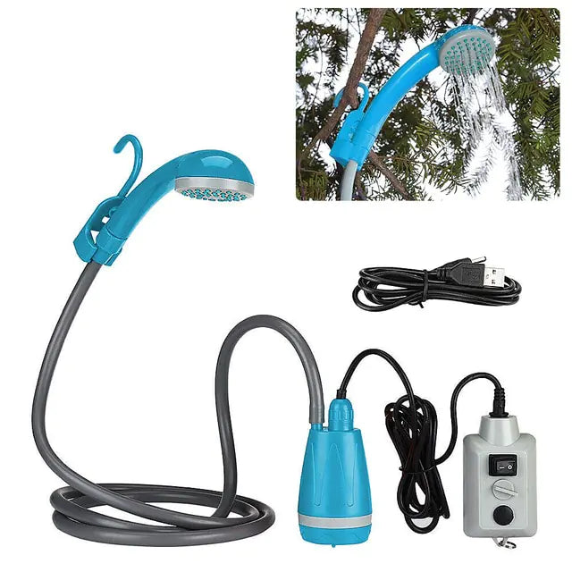 Rechargeable Outdoor Shower by Anti Spier