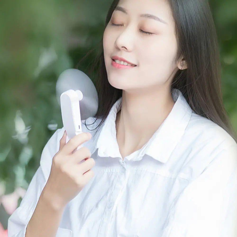 USB Rechargeable Mini Handheld Pocket Fan by Anti Spier