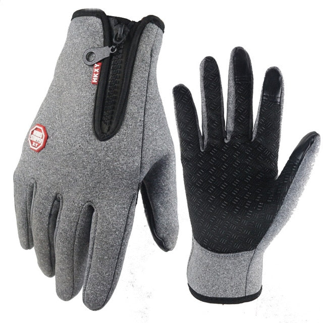 Unisex Touchscreen Thermal Full Finger Gloves by Anti Spier