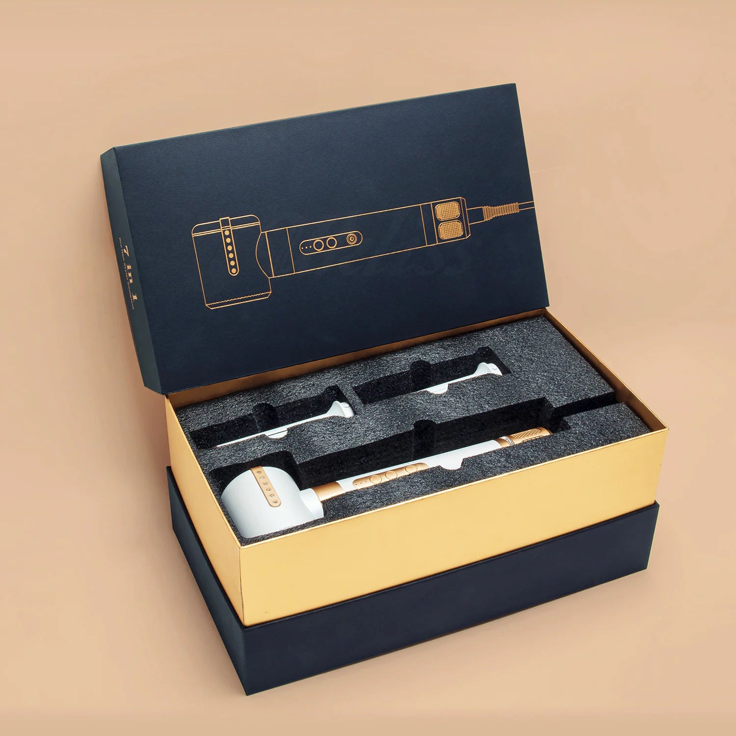 7-in-1 Hot Air Hair Styling Comb by Anti Spier