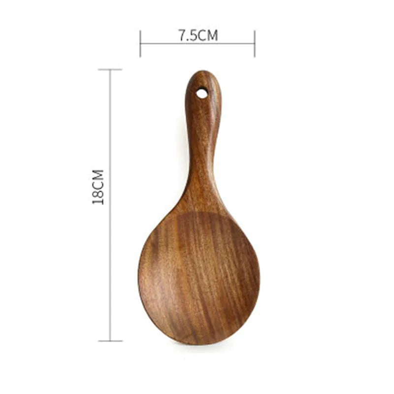 Essential Non-Stick Cookware & Wooden Spoon Set by Anti Spier