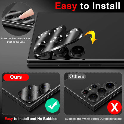Tempered Glass Screen Protector Lens Hydrogel For Samsung S23 S22 Ultra Plus USA by Anti Spier
