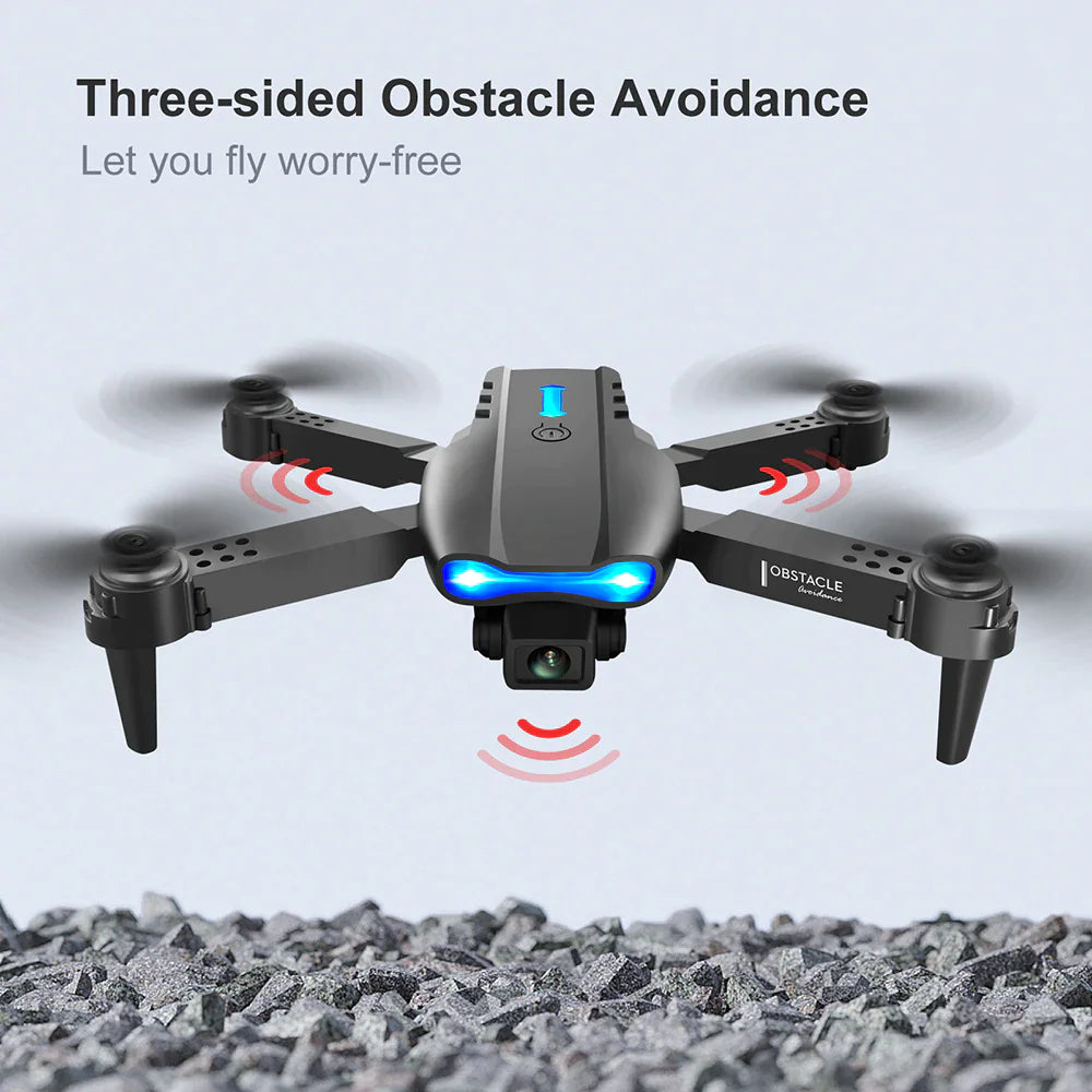 Drones Quadcopter 5G 4K GPS Drone X Pro with HD Dual Camera WiFi FPV Foldable RC by Anti Spier