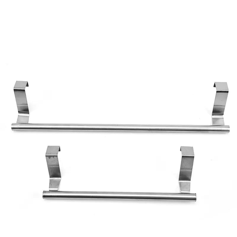 Stainless Steel Single Rod Towel Rack for Cabinet Doors by Anti Spier