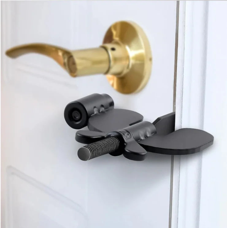 Safe Guard Portable Door Lock & Personal Alarm for Travel & Home by Anti Spier