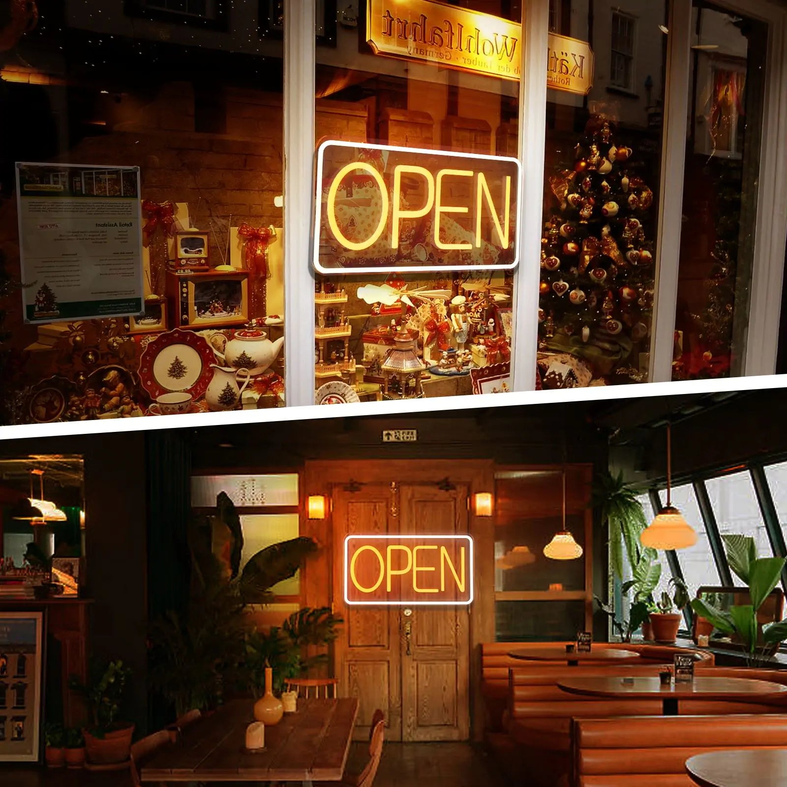 LED Store Open Sign Light by Anti Spier
