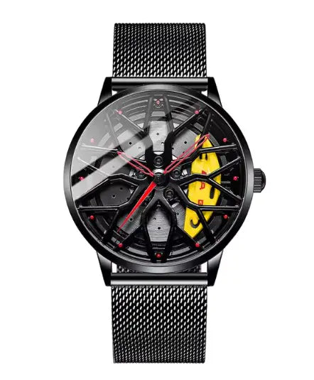 Wheel Rim Hub Watches by Anti Spier