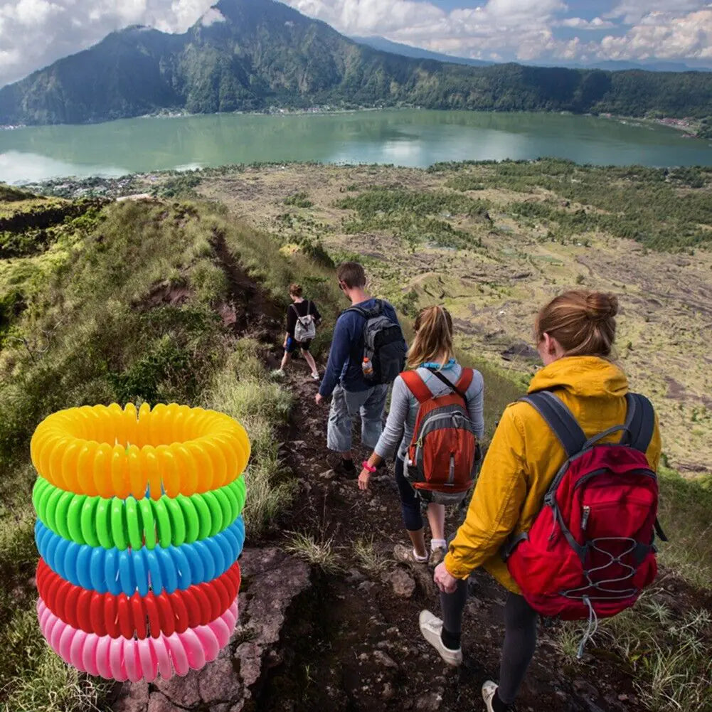 24 Pack Anti Bug Insect Pest Repellent Bracelet Wrist Band Natural Protection US by Anti Spier