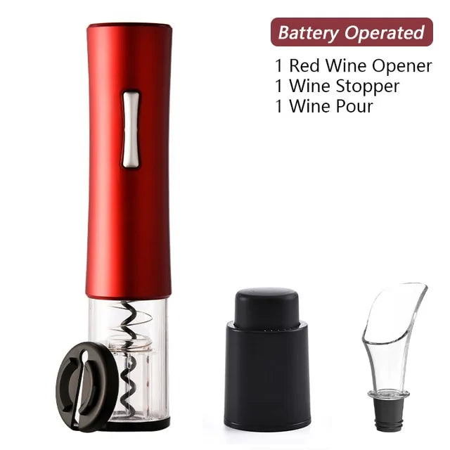 Electric Wine Opener Foil Cutter Jar Opener Kitchen Gadget by Anti Spier
