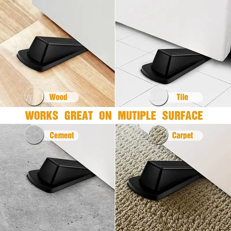 Heavy Duty Rubber Door Stopper for Home & Office by Anti Spier