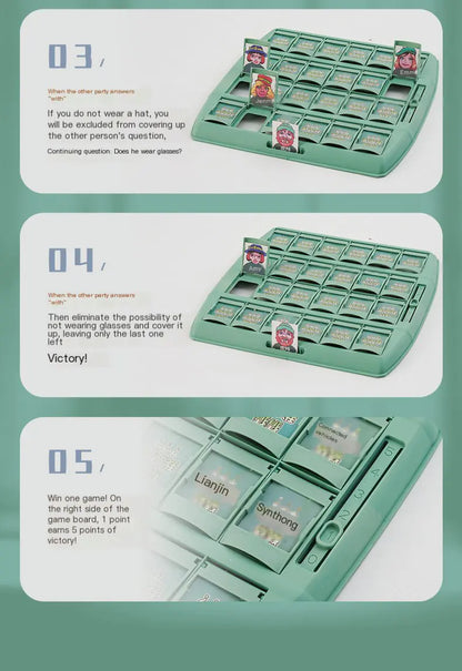 Guess Who? Logic Card Game by Anti Spier