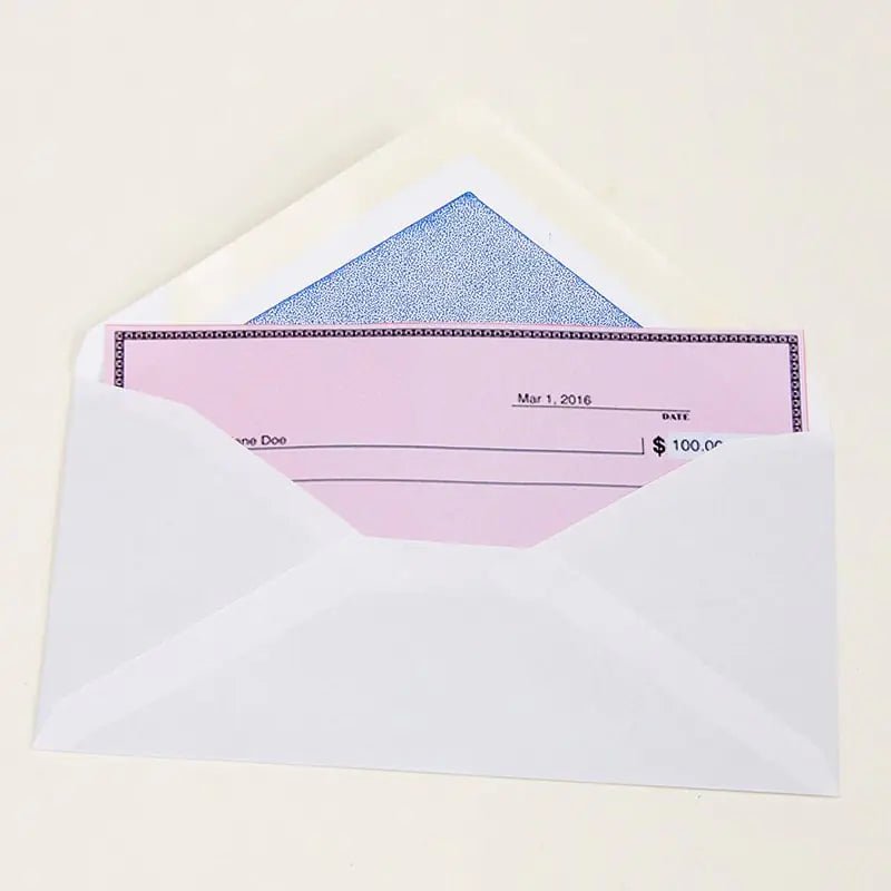 #6 3/4 Security Envelope w/ Gummed Closure (80/Pack) by Anti Spier