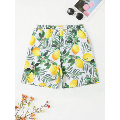 Beach pants men's large size quick dry loose thin men's shorts sports casual flower pants by Hypersku