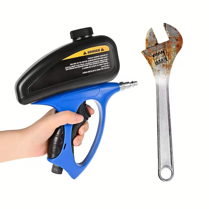 Sand Blaster 1pc Air-Powered Small Nozzle Pneumatic Sandblasting Gun | Metal Glass Anti-Rust Sandblasting Rust Remover Manual Sand Blaster for Air Compressor Home Improvement Auto Repair DIY by Anti Spier