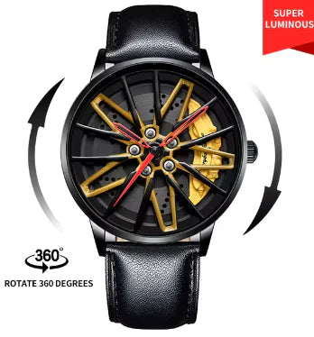 360° Rotate Wheel Watches For Men by Anti Spier