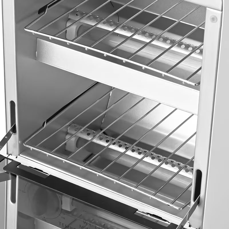 High Temperature Sterilizer, Large Capacity Dry Heat Stainless Steel Sterilizer with Temp And Timer Control, Max Timing 60min, Max Temperature 250 Celsius Or 482 Fahrenheit, with Stainless Trays, 110V Power by Anti Spier