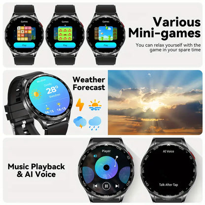 Smart Watch With Earplugs, 2-in-1 Headset Watch, With Fitness Tracker. Smart Watch For Answering Calls, Sports Smart Watch With Long Standby Time, Suitable For Android And IPhone by Anti Spier