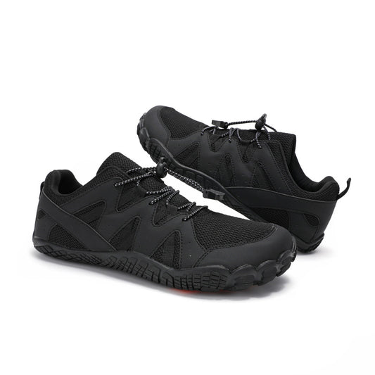 Men's outdoor thick-soled mesh anti-slip and wear-resistant hiking shoes and casual shoes by Hypersku