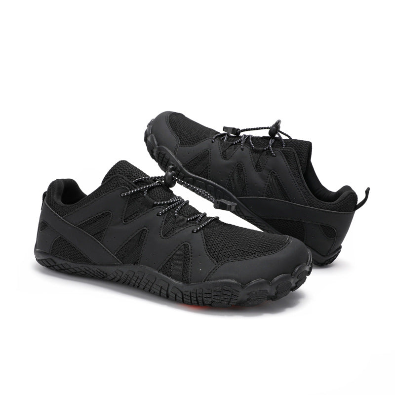 Men's outdoor thick-soled mesh anti-slip and wear-resistant hiking shoes and casual shoes by Hypersku