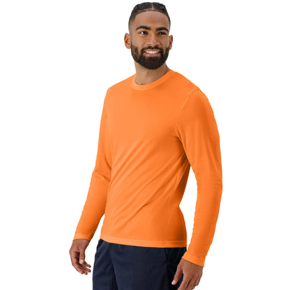 Hanes Sport Performance Long Sleeve T-Shirt, Performance Athletic Shirt, 2-Pack Large Safety Orange by Anti Spier