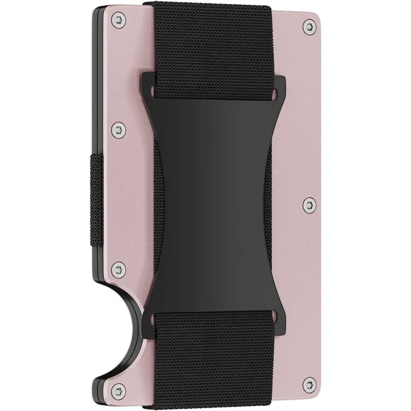 New Metal Card Bag Carbon Fiber Wallet Wallet RFID Anti-theft Swiping Blocking Technology by Anti Spier