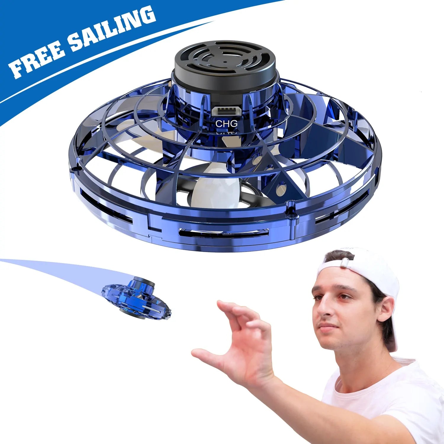 Flynova Free-Route Flying Spinner: The Ultimate Flying Toy Gift! by Anti Spier