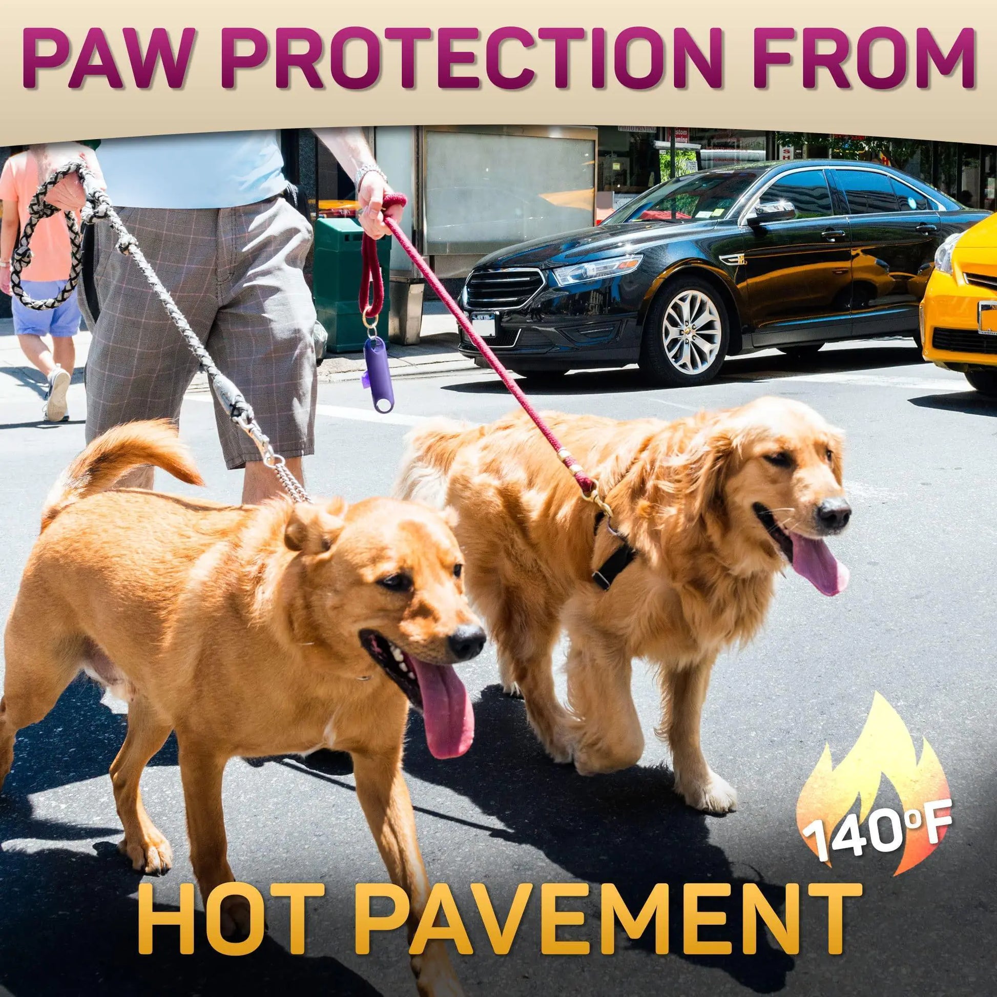 Natural Dog Paw Balm Dog Paw Protection for Hot Pavement Dog Paw Wax 2 oz by Anti Spier