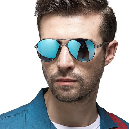 Mens Polarized Pilot Sunglasses Outdoor Driving UV400 Sun Glasses Sport Eyewear by Anti Spier