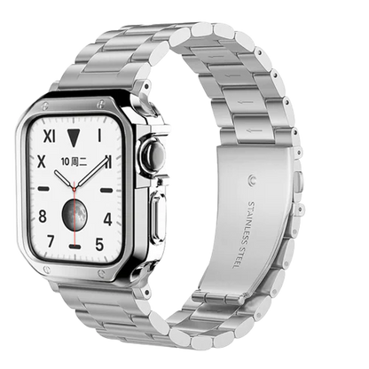 Stainless Steel For Apple Watch iWatch Band 8 7 6 5 4 3 2 SE 38/41/40/42/44/45mm by Anti Spier