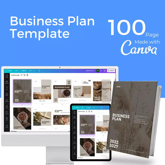 Downloadable Business Plan 100 Templates by Anti Spier